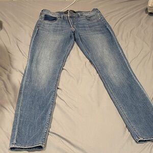 Worn once size 6 express mid rise stretch leggings